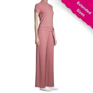 Two Piece Pant Set, Rose